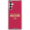 NFL San Francisco 49ers Red Performance Series Galaxy A16 5G Clear Case