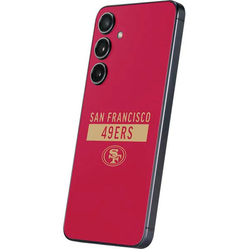 NFL San Francisco 49ers Red Performance Series Galaxy A16 5G Skin