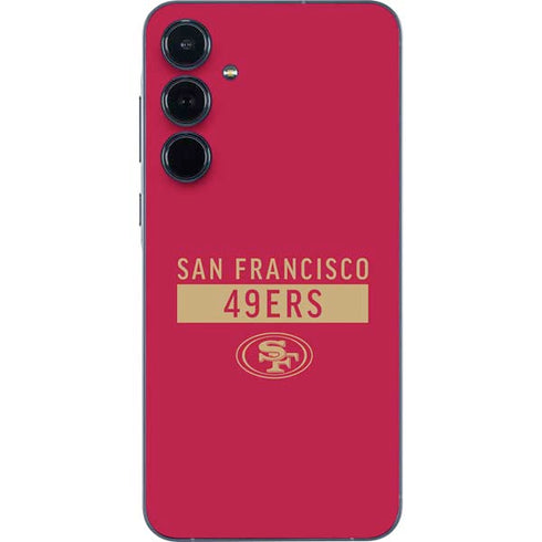 NFL San Francisco 49ers Red Performance Series Galaxy A35 5G Skin