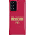 NFL San Francisco 49ers Red Performance Series Galaxy Cases