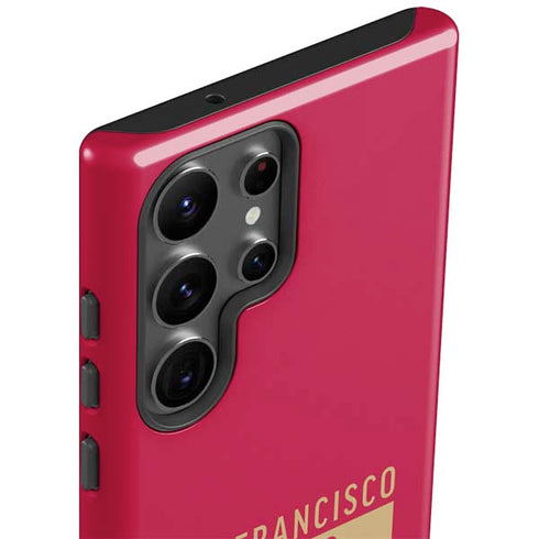 NFL San Francisco 49ers Red Performance Series Galaxy S23 Ultra Pro Case