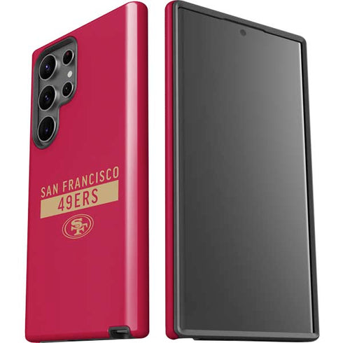 NFL San Francisco 49ers Red Performance Series Galaxy S23 Ultra Pro Case