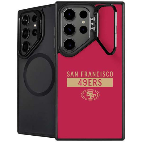 NFL San Francisco 49ers Red Performance Series Galaxy S25 Ultra Kickstand Case