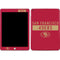 NFL San Francisco 49ers Red Performance Series Apple iPad Skin