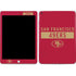 NFL San Francisco 49ers Red Performance Series Apple iPad Skin
