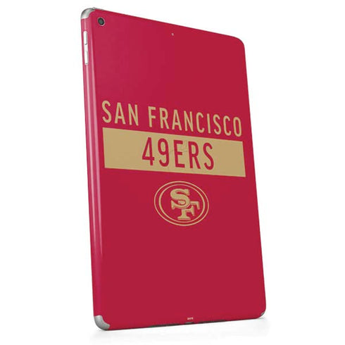 NFL San Francisco 49ers Red Performance Series Apple iPad Skin