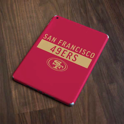 NFL San Francisco 49ers Red Performance Series Apple iPad Skin