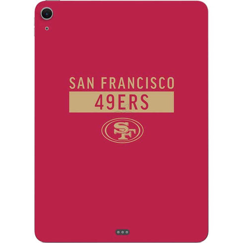 NFL San Francisco 49ers Red Performance Series Apple iPad Air Skin