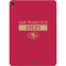NFL San Francisco 49ers Red Performance Series Apple iPad Air Skin