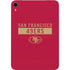 NFL San Francisco 49ers Red Performance Series Apple iPad Mini Skin