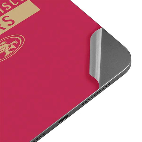 NFL San Francisco 49ers Red Performance Series Apple iPad Mini Skin