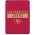 NFL San Francisco 49ers Red Performance Series Apple iPad Pro Skin