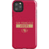 NFL San Francisco 49ers Red Performance Series iPhone Cases