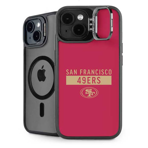 NFL San Francisco 49ers Red Performance Series iPhone 13 Kickstand Case