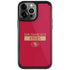 NFL San Francisco 49ers Red Performance Series iPhone Cases