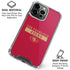 NFL San Francisco 49ers Red Performance Series iPhone 16 Pro Clear Case