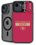 NFL San Francisco 49ers Red Performance Series iPhone 16e Kickstand Case