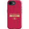 NFL San Francisco 49ers Red Performance Series iPhone 16e Impact Case