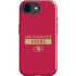 NFL San Francisco 49ers Red Performance Series iPhone 16e Impact Case