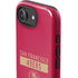 NFL San Francisco 49ers Red Performance Series iPhone 16e Impact Case