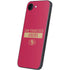 NFL San Francisco 49ers Red Performance Series iPhone 16e Skin