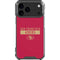 NFL San Francisco 49ers Red Performance Series iPhone 18 Pro Max Clear Case
