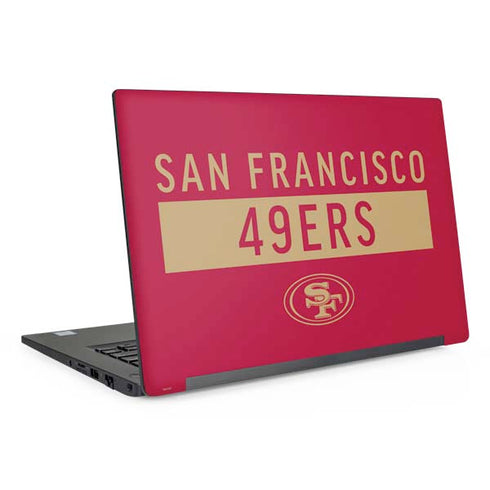 NFL San Francisco 49ers Red Performance Series Dell Latitude Skin