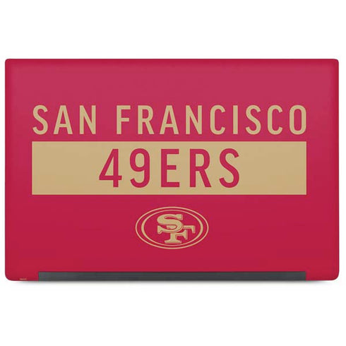 NFL San Francisco 49ers Red Performance Series Dell Latitude Skin