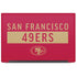 NFL San Francisco 49ers Red Performance Series Dell Latitude Skin