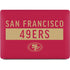 NFL San Francisco 49ers Red Performance Series Apple MacBook Air Skin