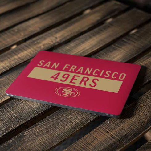 NFL San Francisco 49ers Red Performance Series Apple MacBook Air Skin