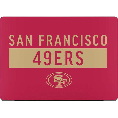 NFL San Francisco 49ers Red Performance Series Apple MacBook Pro 14-inch Skin