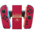 NFL San Francisco 49ers Red Performance Series Nintendo Switch 2 (2025) Joy-Con Controller Skin
