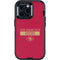 NFL San Francisco 49ers Red Performance Series Otterbox Defender iPhone Skin