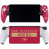 NFL San Francisco 49ers Red Performance Series PlayStation Portal Remote Player Skin