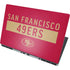 NFL San Francisco 49ers Red Performance Series Dell Precision Skin