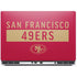 NFL San Francisco 49ers Red Performance Series Dell Precision Skin