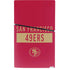 NFL San Francisco 49ers Red Performance Series PS5 Slim Digital Edition Console Skin