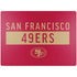 NFL San Francisco 49ers Red Performance Series Surface Laptop 7 13.8in Skin