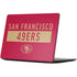 NFL San Francisco 49ers Red Performance Series Surface Laptop 7 15in Skin