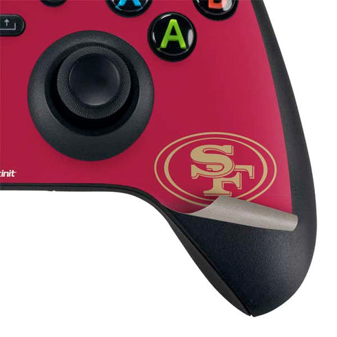 NFL San Francisco 49ers Red Performance Series XBox Series X Digital Edition Bundle Skin