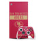 NFL San Francisco 49ers Red Performance Series Xbox Series X Skins