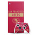NFL San Francisco 49ers Red Performance Series Xbox Series X Skins