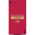 NFL San Francisco 49ers Red Performance Series XBox Series X Digital Edition Console Skin