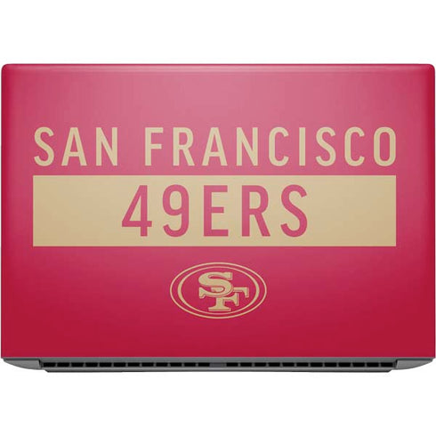 NFL San Francisco 49ers Red Performance Series HP ZBook Fury 16 G10 Skin