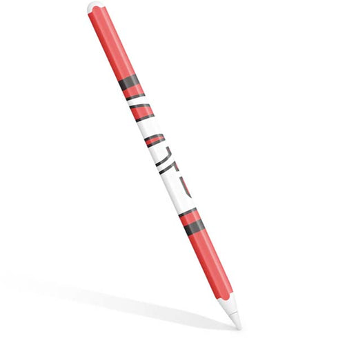 NFL San Francisco 49ers Retro Logo Apple Pencil (2nd Gen 2019) Skin