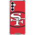 NFL San Francisco 49ers Retro Logo Galaxy A16 5G Clear Case