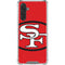 NFL San Francisco 49ers Retro Logo Galaxy A17 Clear Case