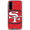 NFL San Francisco 49ers Retro Logo Galaxy A36 5G Clear Case