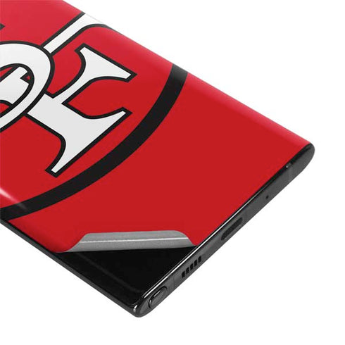 NFL San Francisco 49ers Retro Logo Galaxy Note 10 Plus Skin